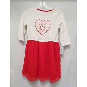 NWT Cat & Jack Heart Dress